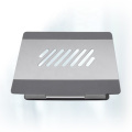 Comptabilité portable réglable en aluminium personnalisée Sold d&#39;ordinateur portable ergonomique de refroidissement en métal léger